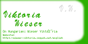 viktoria wieser business card